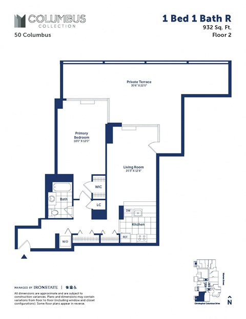 this is a floor plan of a 1 bed 1 bath r floor plan